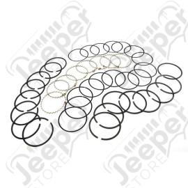 Engine Piston Ring Kit, .020; 71-75 Jeep CJ