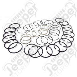 Engine Piston Ring Kit, Standard; 93-98 Jeep Grand Cherokee ZJ, 5.2L