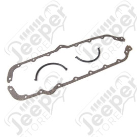 Engine Oil Pan Gasket; 72-91 Jeep SJ