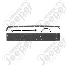 Engine Oil Pan Gasket, Cork; 68-00 Jeep CJ/Wrangler YJ/TJ