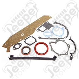 Engine Gasket Kit, Lower; 80-83 Jeep CJ, 2.5L