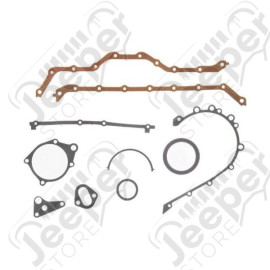 Engine Gasket Kit, Lower; 83-92 Jeep CJ/Wrangler YJ, 2.5L