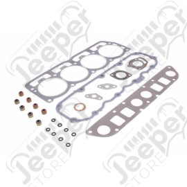 Engine Gasket Kit, Upper; 94-02 Jeep, 2.5L