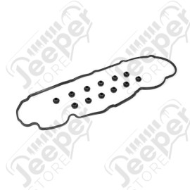 Engine Valve Cover Gasket, Left; 05-12 Jeep, 3.7L