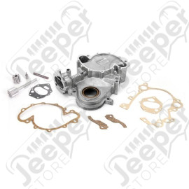 Engine Timing Cover Kit, AMC V8; 66-86 Jeep CJ