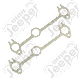 Exhaust Manifold Gasket Kit; 85-86 Jeep Comanche/Cherokee, 2.8L