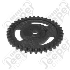 Engine Timing Camshaft Sprocket, Steel; 72-90 Jeep SJ