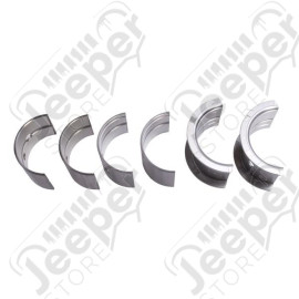 Engine Crankshaft Main Bearing Kit, .020; 41-71 Willys/Jeep