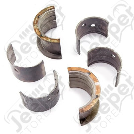 Engine Crankshaft Main Bearing Kit, .050; 41-71 Willys/Jeep