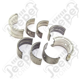 Engine Main Bearing Kit, .060 Oversize; 54-64 Jeep CJ
