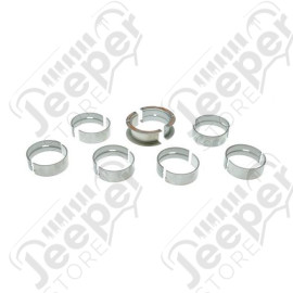 Engine Main Bearing Kit, .010 Oversize; 91-95 Jeep Wrangler YJ, 4.0L