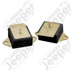 Engine Mount, Black;77-86 Jeep CJ, 3.8L/4.2L