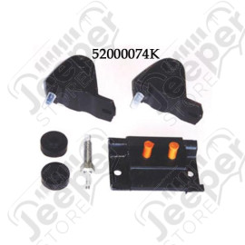 Engine Mount Kit; 87-90 Jeep Wrangler YJ, 2.5L