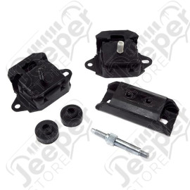 Engine Mount Kit; 72-86 Jeep CJ, 4.2L