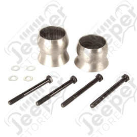 Exhaust Spacer Kit; 12-18 Jeep Wrangler JK