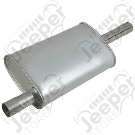 Exhaust Muffler; 84-86 Jeep Cherokee XJ, 2.8L
