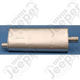 Exhaust Muffler; 81-91 Jeep SJ