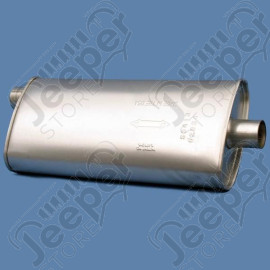 Exhaust Muffler; 96-98 Jeep Cherokee XJ, 4.0L
