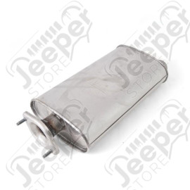 Exhaust Muffler; 00-06 Jeep Wrangler TJ