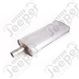 Exhaust Muffler; 08-09 Jeep Liberty KK, 3.7L