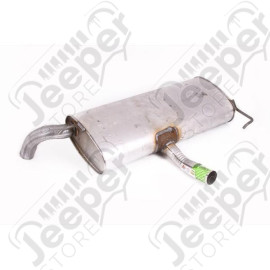 Exhaust Muffler; 07-10 Jeep Compass/Patriot MK