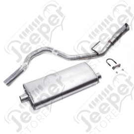 Exhaust Muffler/Tail Pipe Kit; 93-95 Jeep Grand Cherokee ZJ