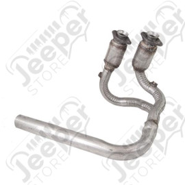 Exhaust Head Pipe; 04-06 Jeep Wrangler TJ, 4.0L