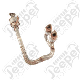 Exhaust System Kit; Pipe/Converter; 04-06 Jeep Wrangler TJ/LJ, 4.0L