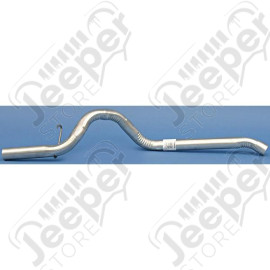 Exhaust Tail Pipe; 86-92 Jeep Cherokee XJ, 2.5L/4.0L