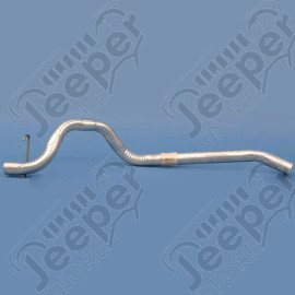 Exhaust Tail Pipe; 84-86 Jeep Cherokee XJ, 2.5L/2.8L