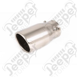 Exhaust Tail Pipe Tip; 07-12 Jeep Compass/Patriot MK, 2.0L/2.4L