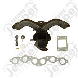Exhaust Manifold Kit; 41-53 Willys