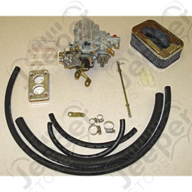 Carburetor, Carter 400 CFM; 72-90 Jeep CJ/Wrangler YJ