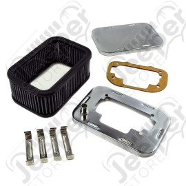 Air Cleaner Assembly, Weber Style; 72-90 Jeep CJ/Wrangler YJ