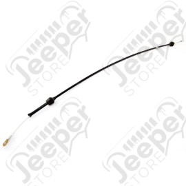Carburetor Accelerator Cable; 84-86 Jeep CJ, 2.8L