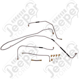 Fuel Line Kit; 41-44 Willys MB/Ford GPW