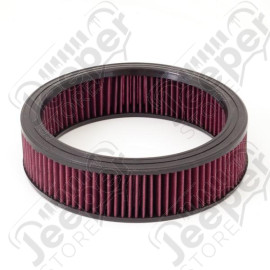 Air Filter, Reusable; 72-90 Jeep CJ/Wrangler YJ