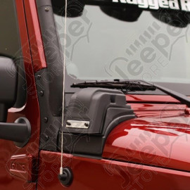 XHD Low-Mount Snorkel; 12-18 Jeep Wrangler JK, 3.6L