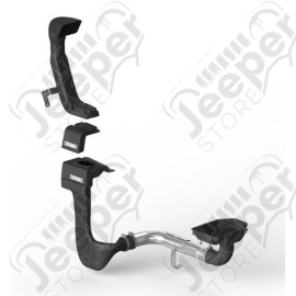 XHD Low/High Mount Snorkel System; 07-18 Wrangler
