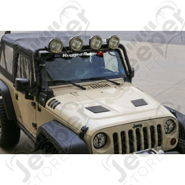 Performance Vented Hood; 07-18 Jeep Wrangler JK