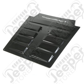 Hood Vent Insert, Black; 07-18 Jeep Wrangler JK