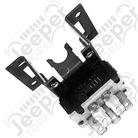 HVAC Heater Control Switch; 91-96 Jeep Cherokee XJ