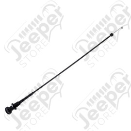 HVAC Heater Cable, Temperature, 21.5 Inch; 78-86 CJ5/CJ7/CJ8 Scrambler