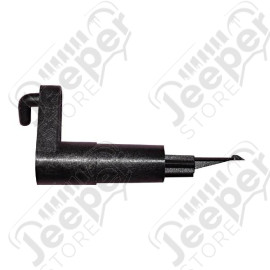 HVAC Heater Blend Door Lever, Lower Panel; 97-01 Jeep Wrangler TJ