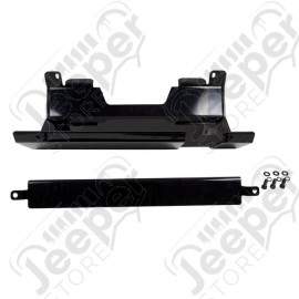 Skid Plate, Exhaust Muffler; 07-18 Jeep Wrangler JK