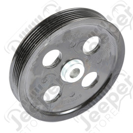 Steering Pump Pulley; 07-11 Jeep Wrangler JK, 3.8L