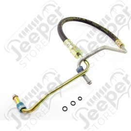 Power Steering Pressure Hose; 87-90 Jeep Wrangler YJ