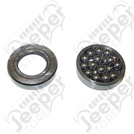 Steering Gear Worm Shaft Bearing Kit; 41-71 Willys/Jeep