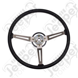 Steering Wheel, Vinyl; 76-95 Jeep CJ/Wrangler
