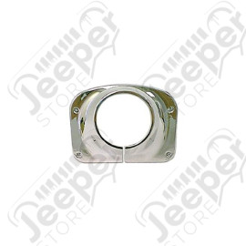 Steering Column Cover, Chrome; 76-86 Jeep CJ